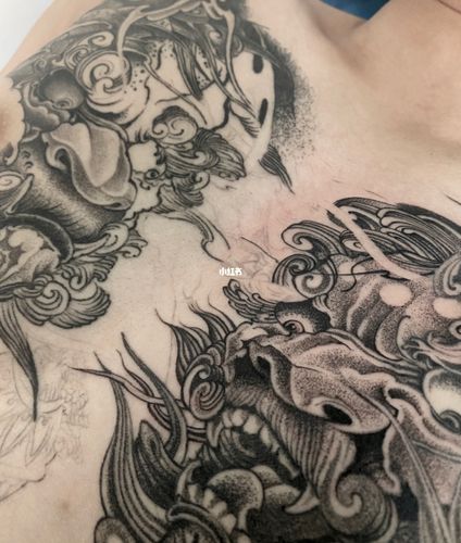 花胸唐狮|圆针派_郑州攻略_唐狮怎么样_纹身_郑州_我的纹身分享_美妆