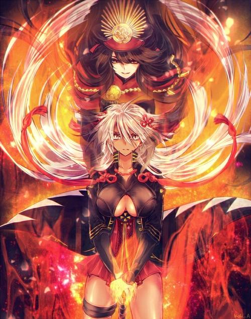 fgo魔神总司美图赏(七)——黑皮的冲田小姐也是美美哒