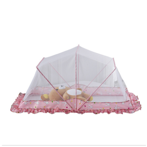 宝宝蚊帐新生儿蚊帐无底 bb 婴儿蚊帐罩儿童蚊帐可折叠便携式婴儿床