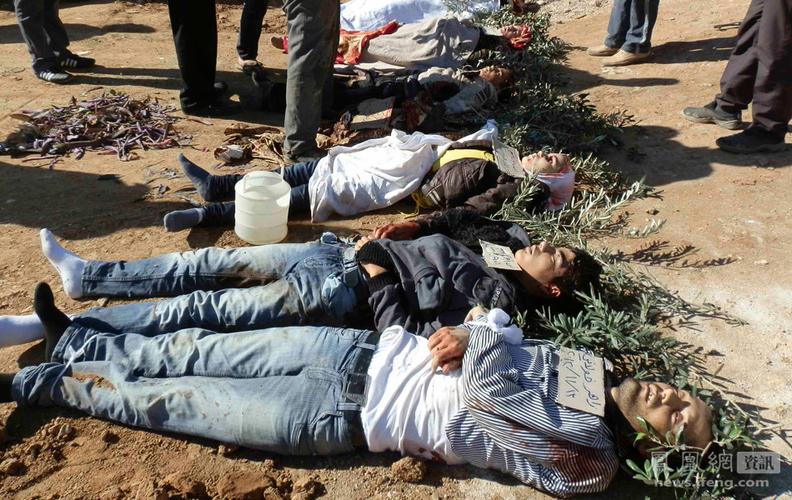 死于战乱的叙利亚人