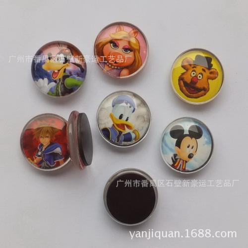 供应磁性水晶滴胶冰箱贴,磁铁树脂滴胶冰箱贴【广州厂家批发】