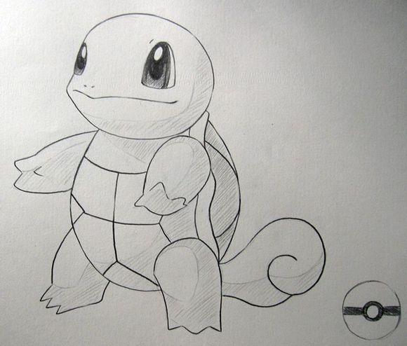 神奇宝贝简笔画图片大全_简笔画大全