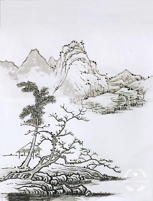 2017山水画初级二班作业集(2019-7)