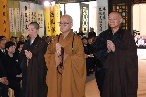 觉光长老生西回向佛事