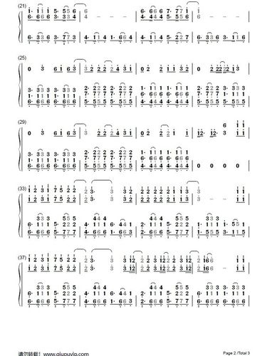 《无尽的冒险》时代少年团_冒险_钢琴_钢琴简谱_娱乐