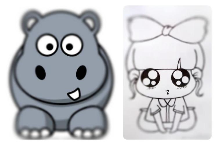 萌萌哒卡通简笔画,赶紧来,升级一批,梯状小动物简笔画,讨人喜欢又简单