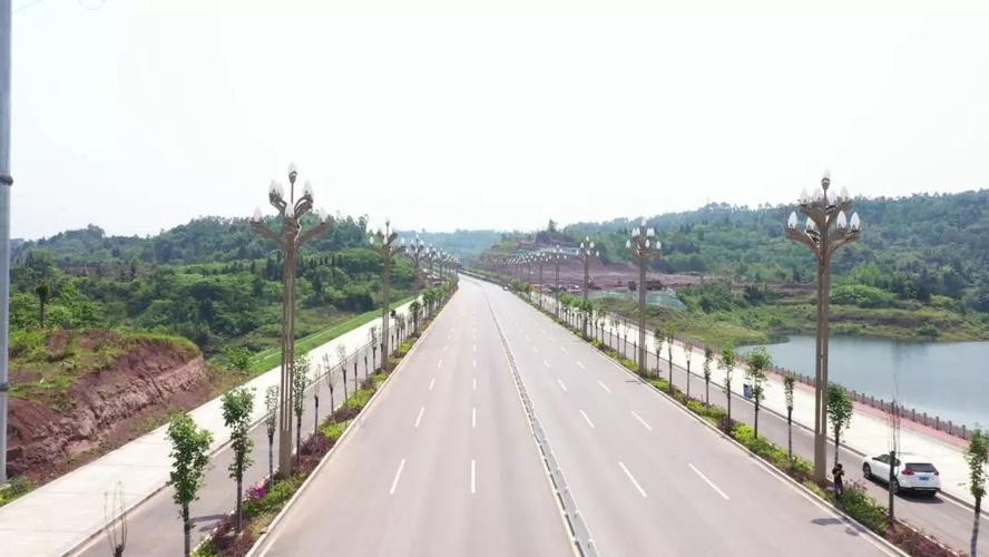 广安一座宜居宜业宜游的美丽城市正逐渐形成