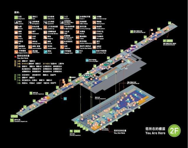 厦门机场航站楼航空公司对照表?