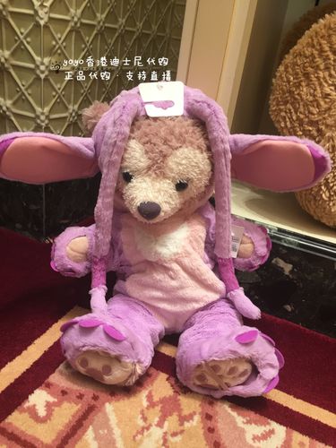 香港迪士尼正品 shelliemay 雪莉玫星际宝贝安琪毛绒公仔衣服可换