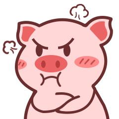 豆儿猪表情包第三弹-夏日猪头包