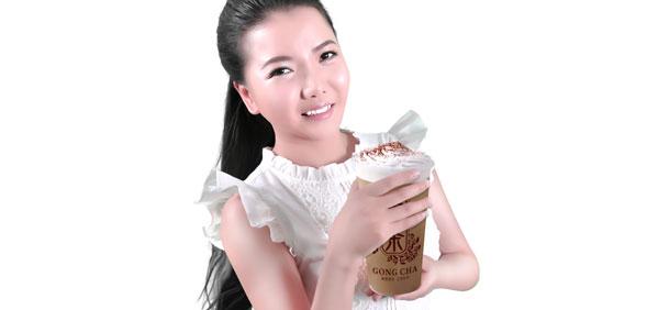 林敏分享御质贡茶,小伙伴很喜欢