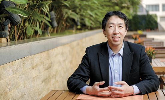 吴恩达(andrew ng)是斯坦福大学计算机科学系和电子工程系教授,也是