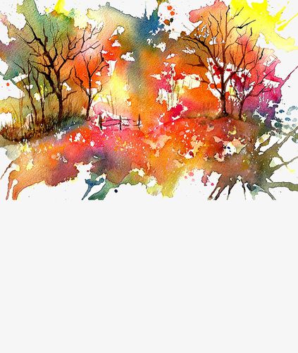 关键词 : 树林,树木,彩色,色彩