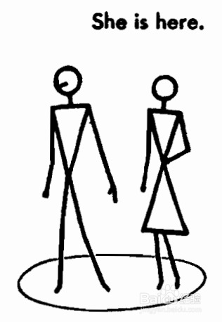 怎样用简笔画表达英语单词及句子(三)