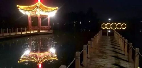 手机摄影—绣江河夜景
