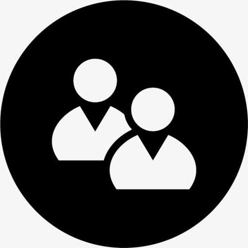 用户群组图标  5391 关键词 : 用户群,群组,添加,新建,多人聊天小图标