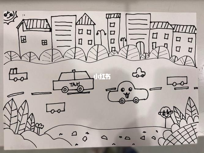 简笔画《我的家乡》_简笔画_幼儿园_幼儿园简笔画_文化_绘画