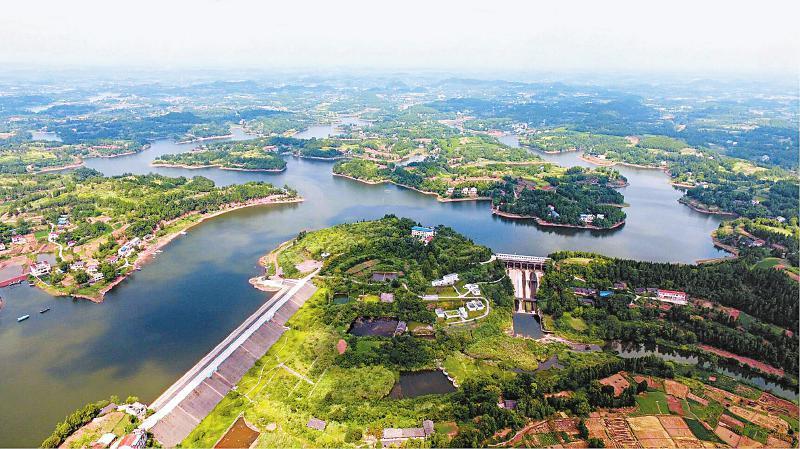 遂宁安居莲花湖.