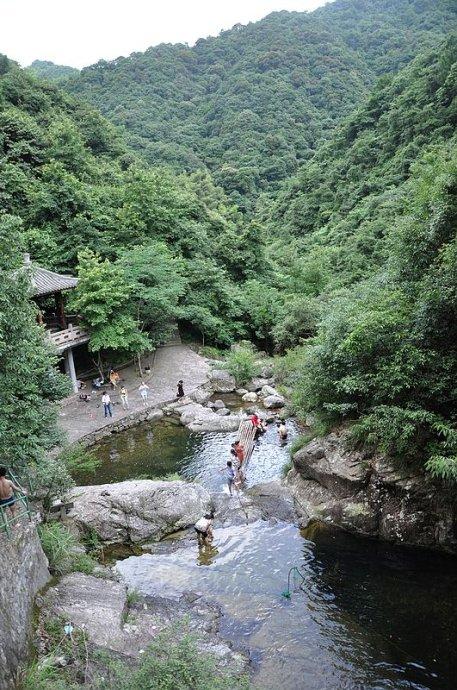 浙江宁海野鹤湫徐霞客游记开篇之地寻野味