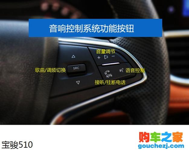 宝骏510显示屏功能说明图解 宝骏510中控显示屏功能图解-汽车图片大全