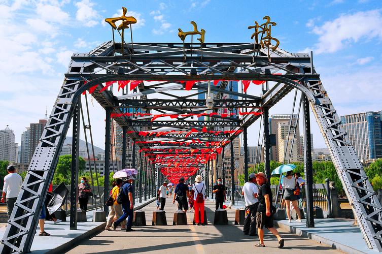 百年黄河铁桥兰州中山桥