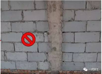 二次结构标准做法 墙体砌筑时严禁采用断砖,灰缝灌浆必须密实,砂浆