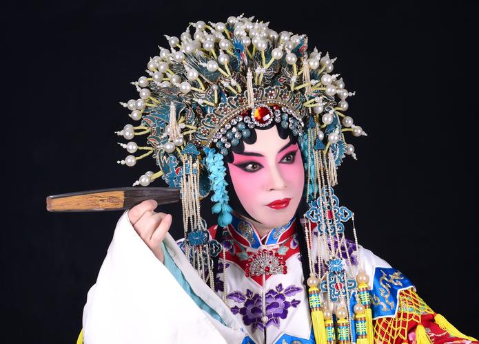 中国京剧我的京剧照京剧旦角化妆京剧穆柯寨穆桂英京剧贵妃醉酒杨玉环