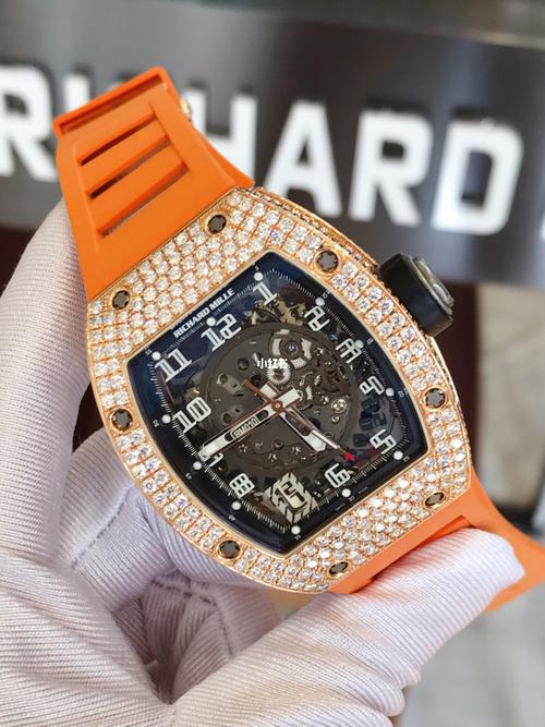 理查德米勒_18k玫瑰金_机芯_镂空_镶钻_机械_时尚_配饰