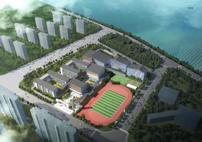 杭州富春湾第三中学位于 灵桥片区,紧邻富春江,地理位置优越.