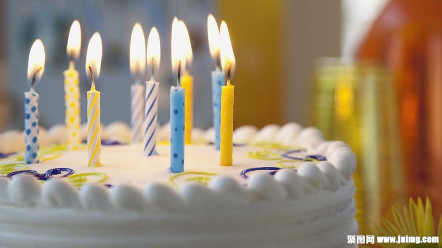 生日蛋糕蜡烛壁纸