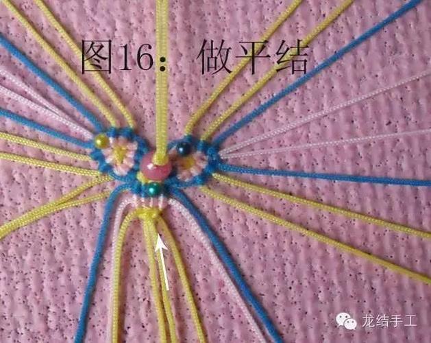 【趣味diy】斜卷结青花瓷柱--手工编织高级教程