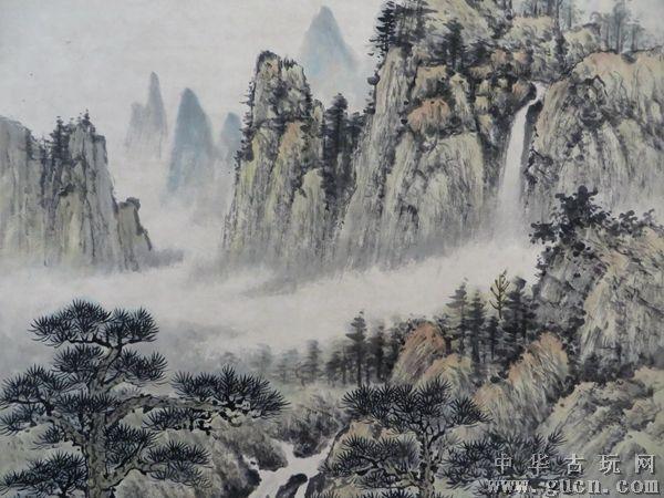 黄君璧山水字画
