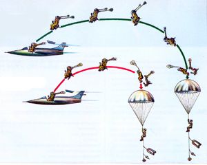 组图:苏-27战斗机上的k-36Д弹射座椅