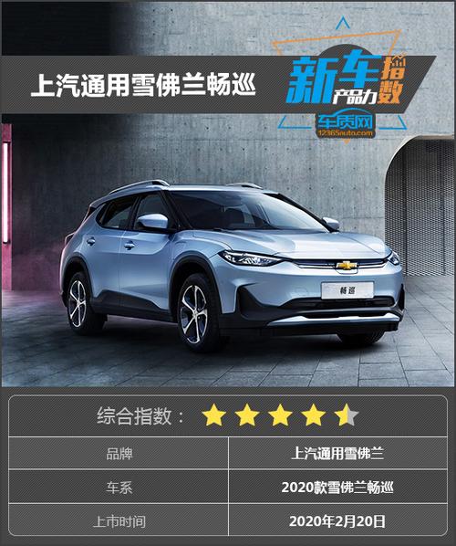 新车产品力指数:上汽通用雪佛兰畅巡