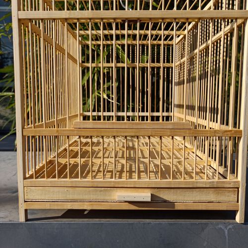 鸟笼颠颏笼玉鸟繁殖笼文鸟黄鸟竹制繁殖笼红蓝颠颏笼大小鸟通用笼