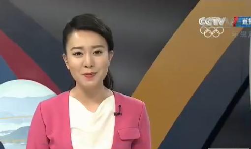 这位奥运直播间的女主持人谁认识?是不是央视的程雨涵? 急急急!