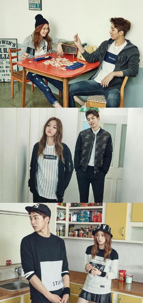 戏外也搭配过多次情侣档的 李圣经&南柱赫 真是一脸般配,一起成长蜕变