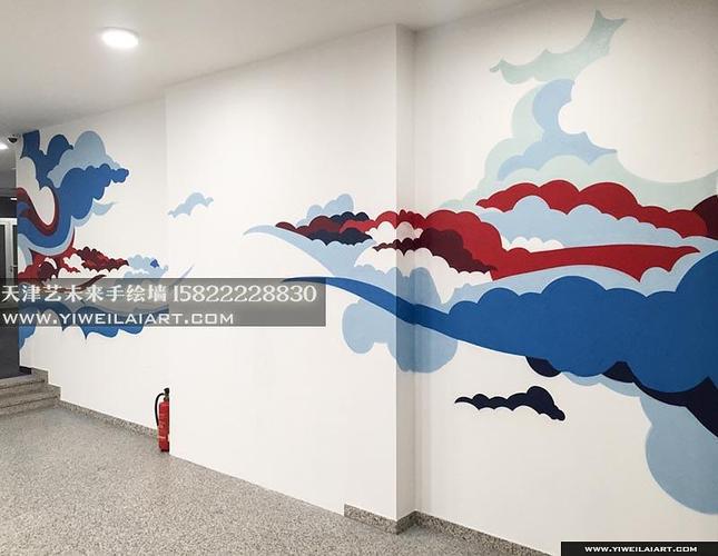 学校走廊手绘墙
