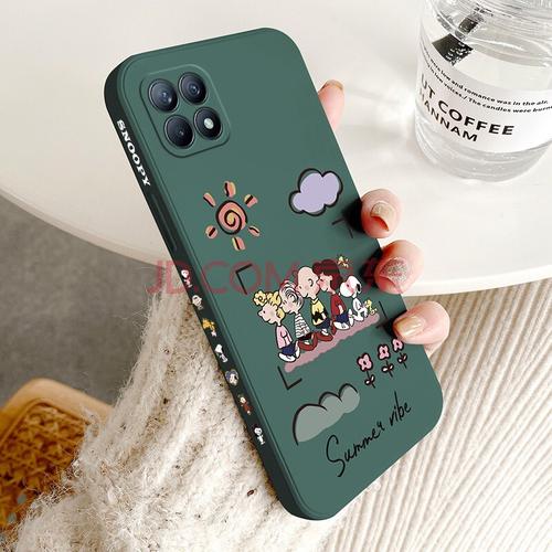 夲贝opporeno4手机壳reno4pro保护reno4se液态硅胶魔方直边超薄全包防