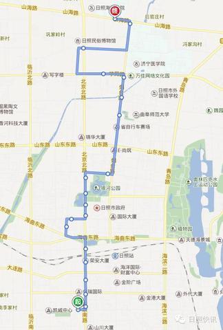 日照最全公交车路线图!有了它,想去哪都行!(4)