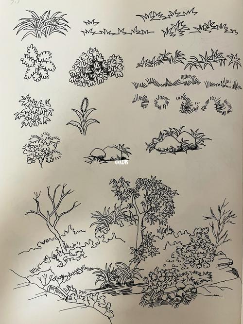 钢笔画打卡(4/100天)_钢笔_风景_文化_绘画