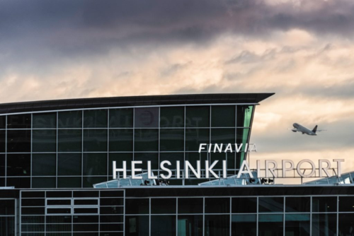 helsinki airport expansion with infrakit