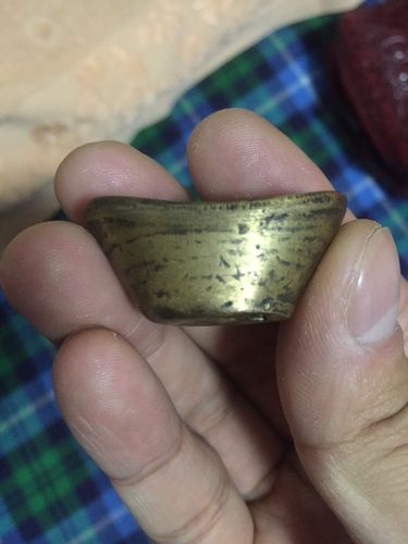 有个金元宝背面写着好像足金,大神帮忙看看真假