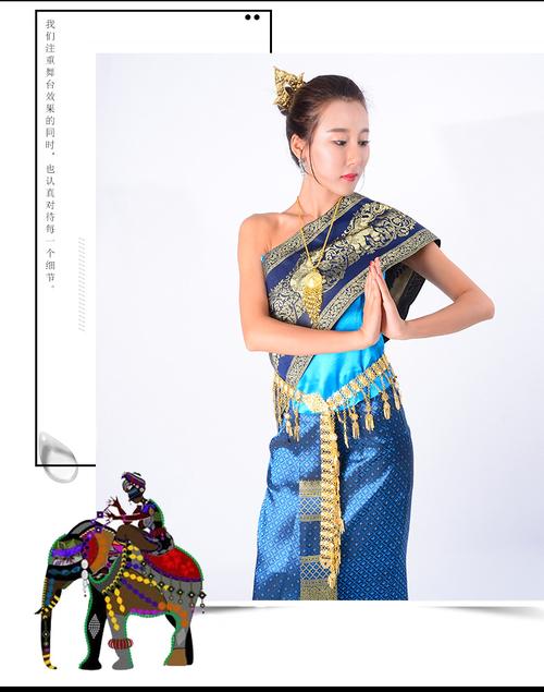 傣族民族舞蹈头饰 西双版纳服装演出项链 泼水节腰链