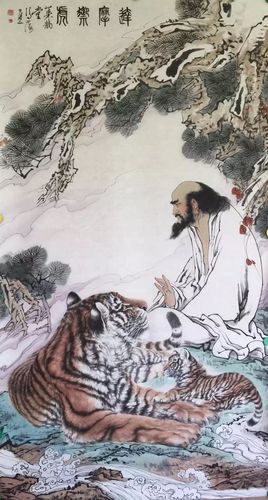 冯四海国家一级美术师国画人物作品