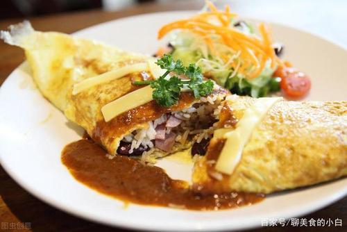 日式蛋包饭,漫画里的"咖喱味",让人垂涎欲滴