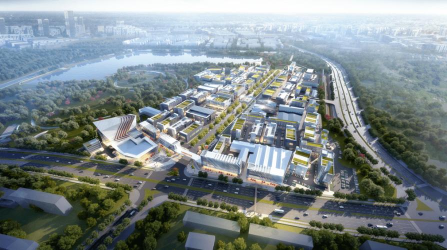 光明国际汽车城效果图.