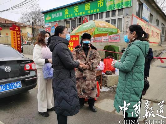 【抗击疫情】山东沂源县南麻街道:铿锵玫瑰 携手战"疫