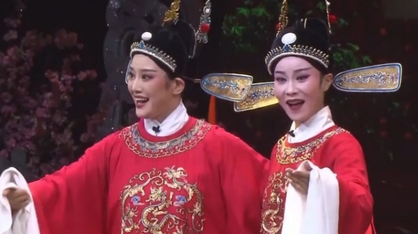 黄梅戏女驸马选段邬云赵丽嘹亮好听的嗓音真是绝丨花戏楼