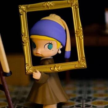 popmart泡泡玛特molly茉莉的一天系列盲盒手办潮流摆件玩具祖国版指定